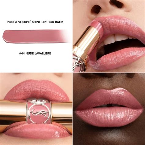 ysl rouge volupte lipstick nude lavalliere|YSL rouge volupte shine 47.